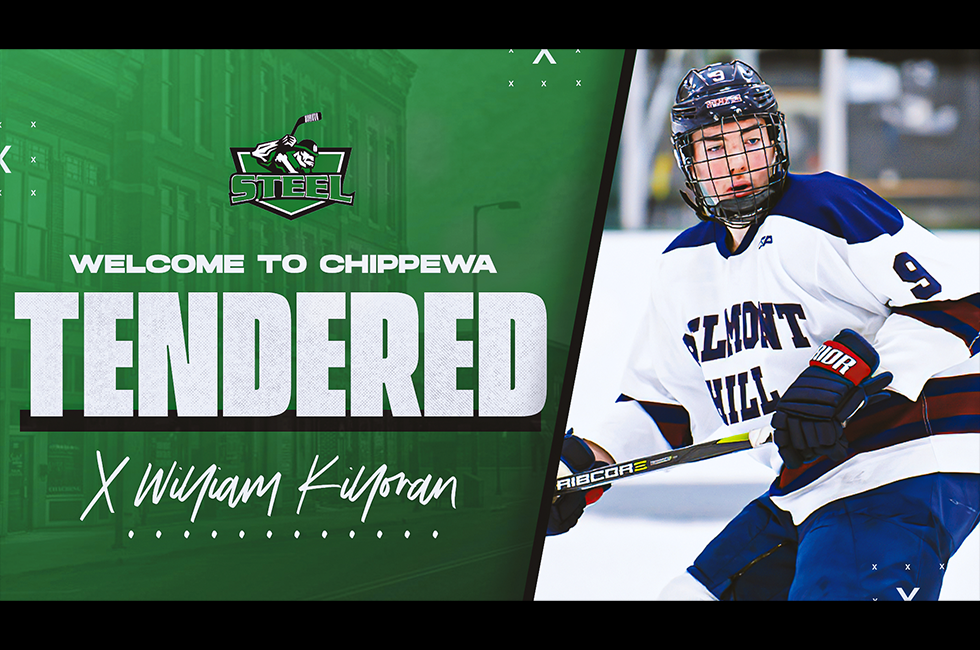 Welcome to Chippewa! Steel Tender 6′ 3″ Defenseman William Killoran